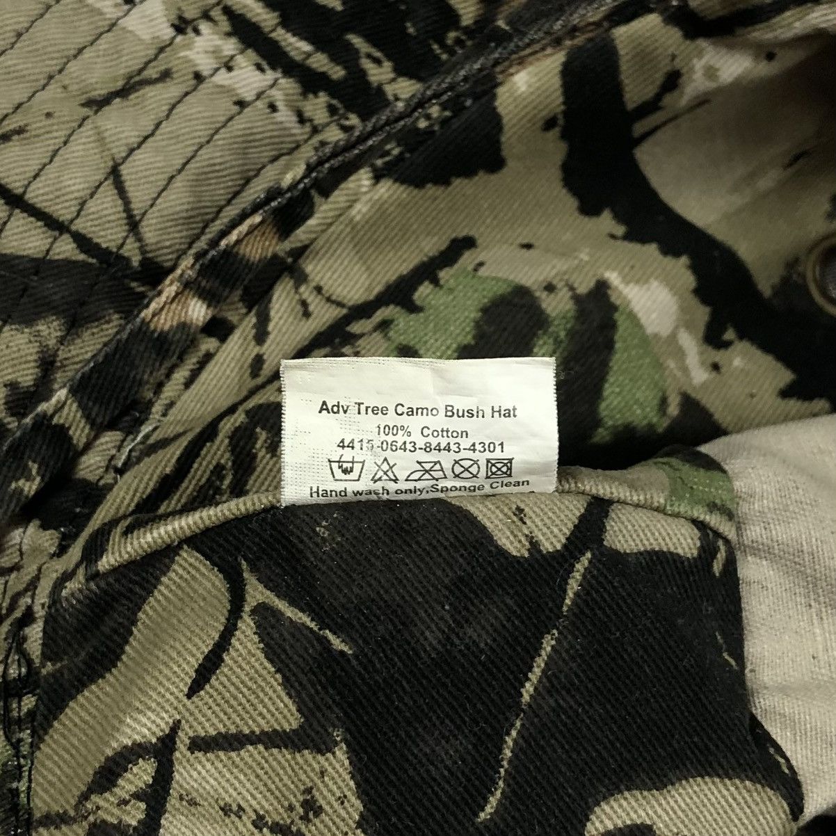 Realtree ⛰️Vintage Realtree Highlander Adventure Camo Bush Bucket Hat Size ONE SIZE - 10 Thumbnail