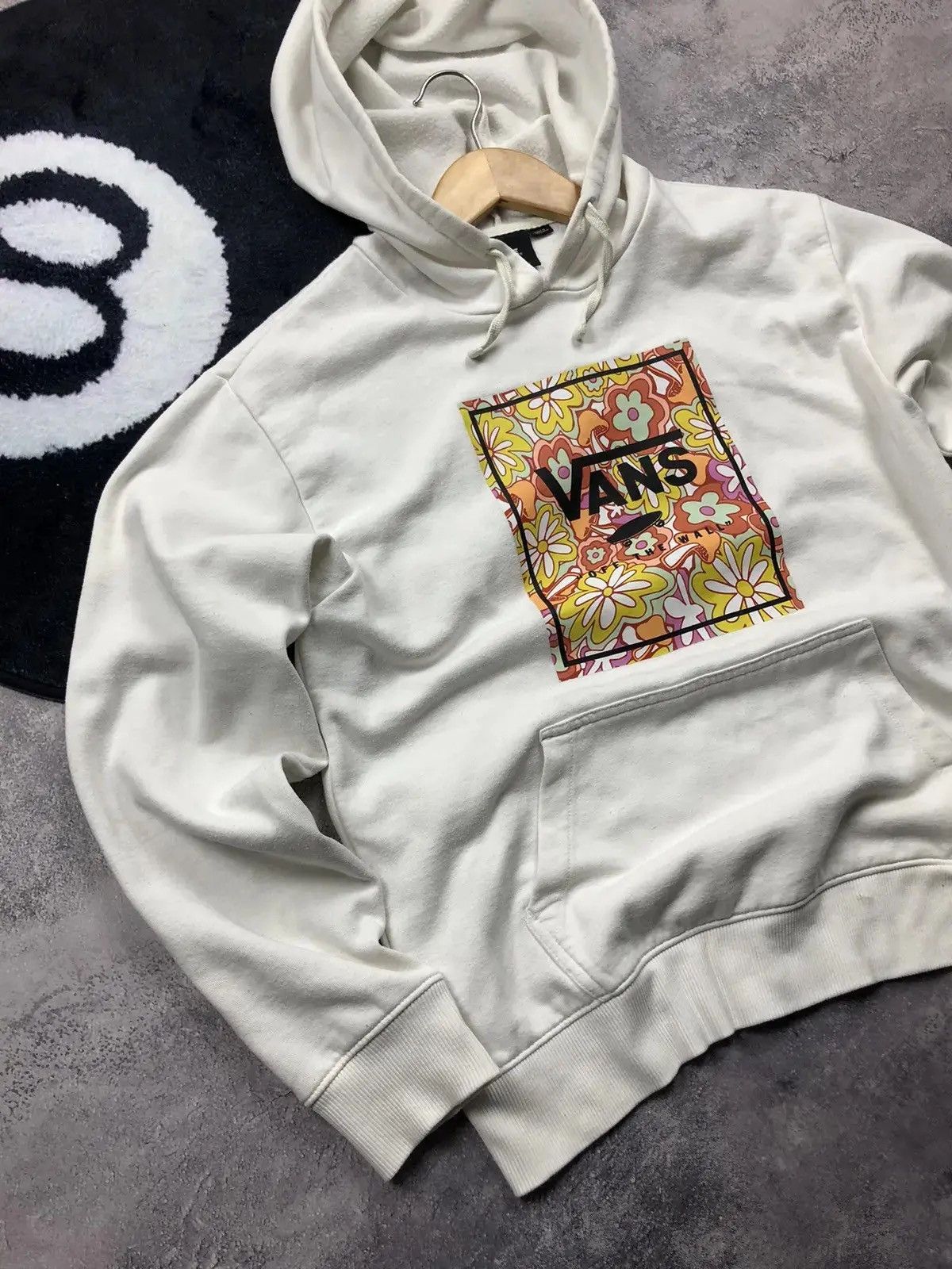 Vans VANS Hype Skateboarding Streetwear Hoodie Big Flowers Logo Size US M / EU 48-50 / 2 - 3 Thumbnail