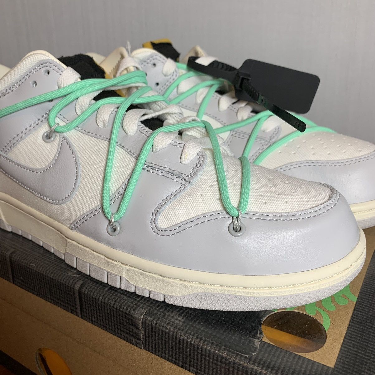 Nike × Off-White Off-White Nike Dunk Low Lot 4 Size US 11 / EU 44 - 7 Thumbnail
