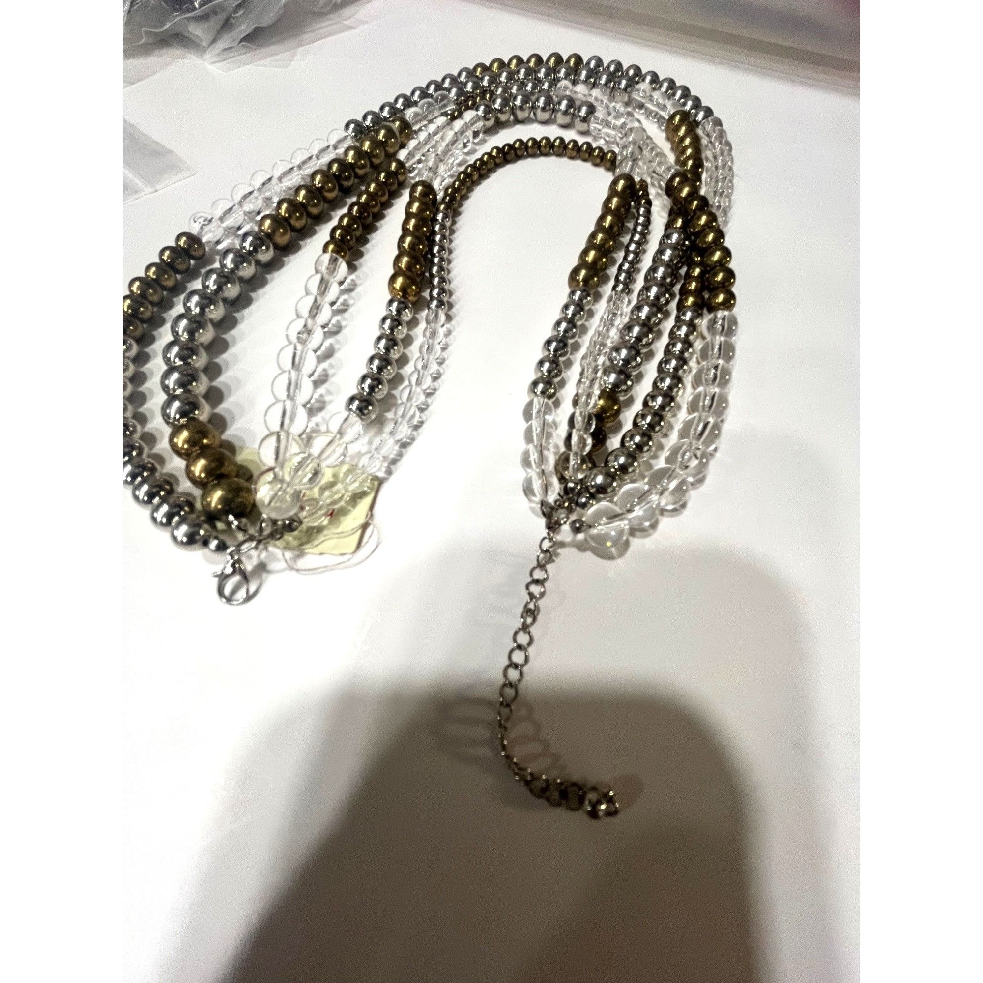 Other Macy's women's Multi-layered bead necklace Size ONE SIZE - 9 Thumbnail