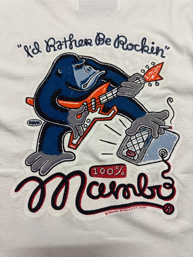 Mambo VINTAGE MAMBO GRAPHICS P/L 2000s RARE GORILLA ROCKIN Size US M / EU 48-50 / 2 - 12 Thumbnail