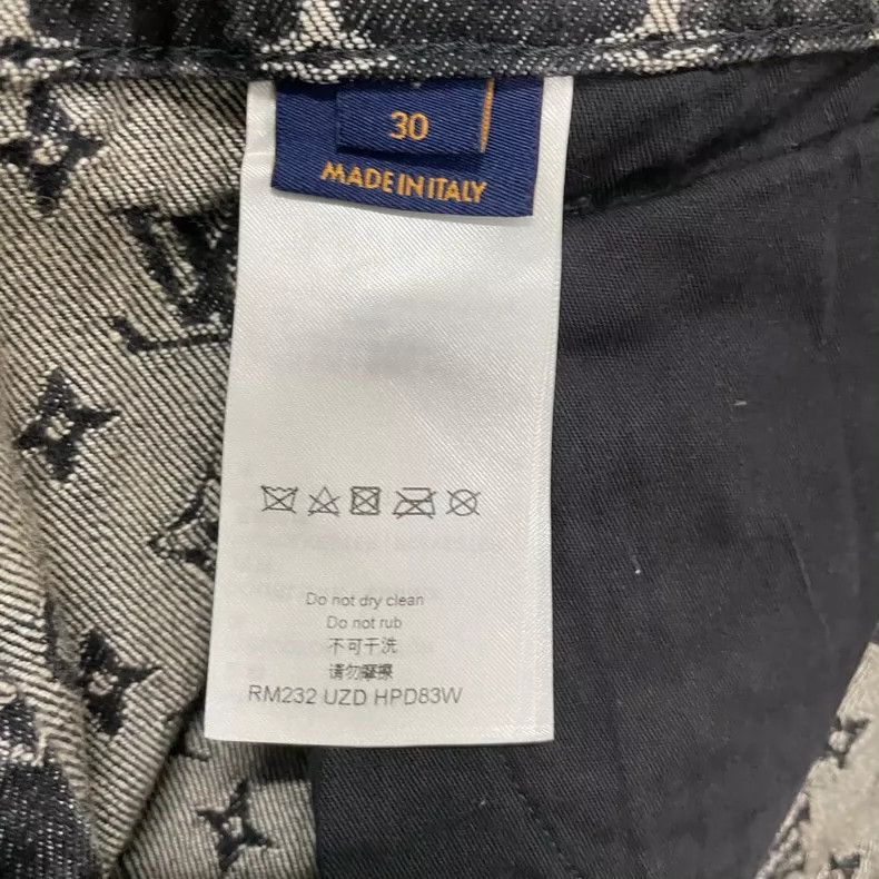 Louis Vuitton Louis Vuitton Full-print presbyopic crystal pants Size US 30 / EU 46 - 3 Thumbnail