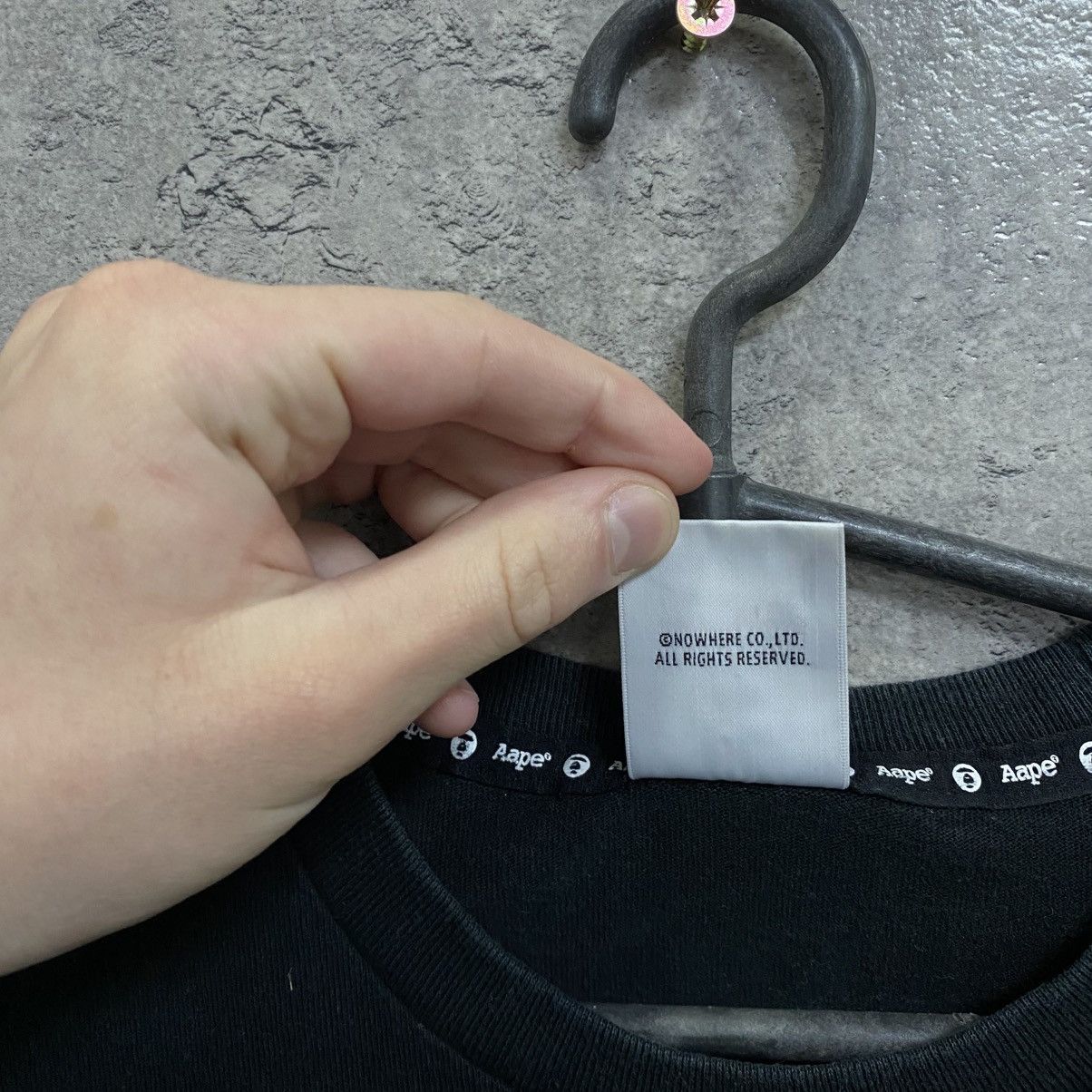 Aape Aape T-Shirt Big Logo Bape Tee Size US S / EU 44-46 / 1 - 11 Thumbnail
