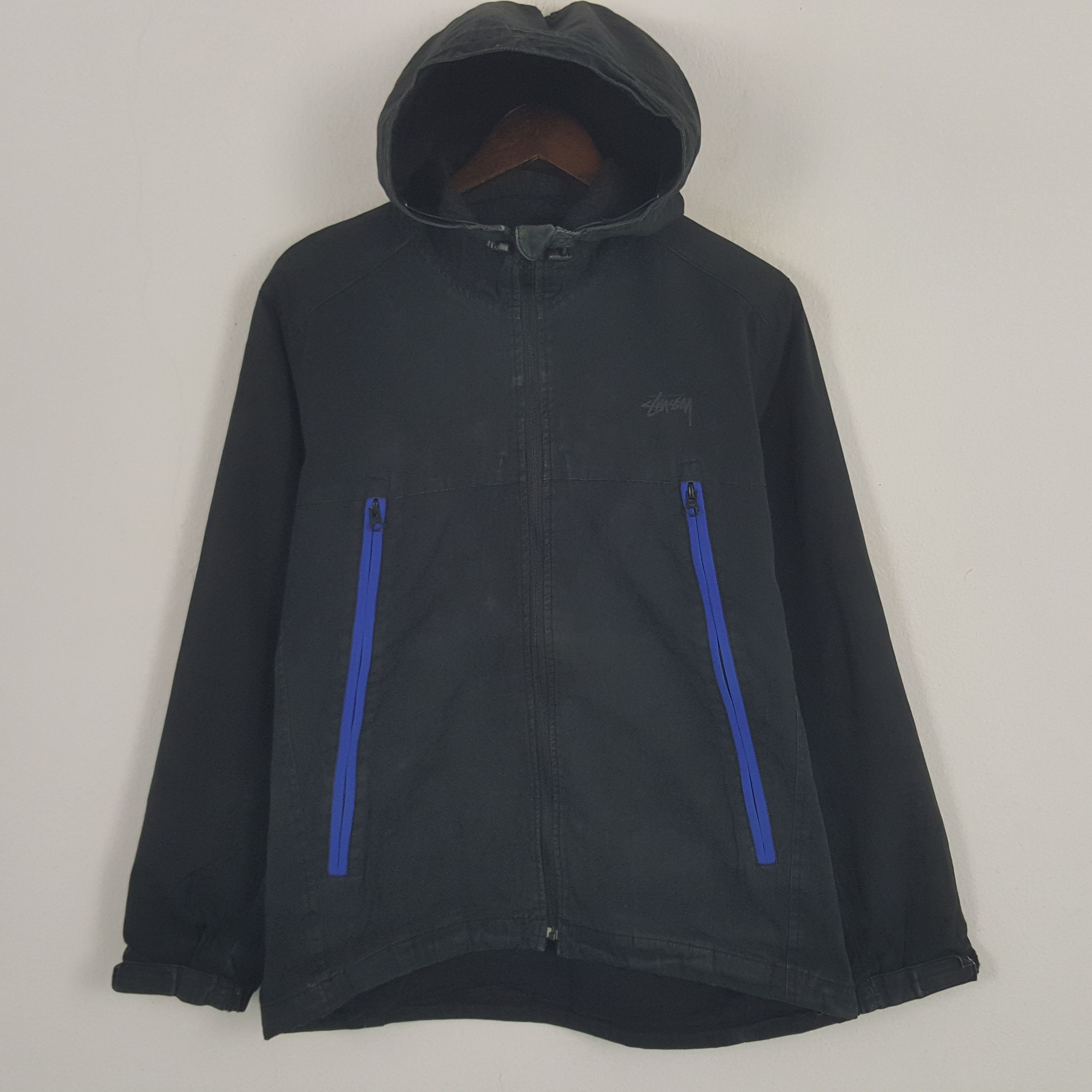 Stussy × Vintage Vintage Stussy Custom Logo Jacket Hoodie Size US M / EU 48-50 / 2 - 3 Thumbnail