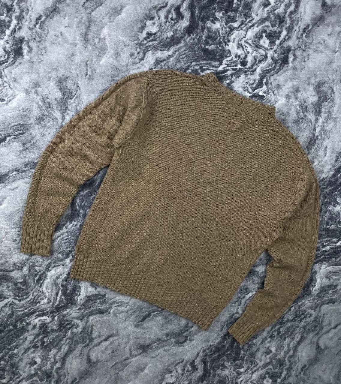 Armani Vintage Armani Jeans Knit Sweater Men Size S Beige Size US S / EU 44-46 / 1 - 6 Thumbnail