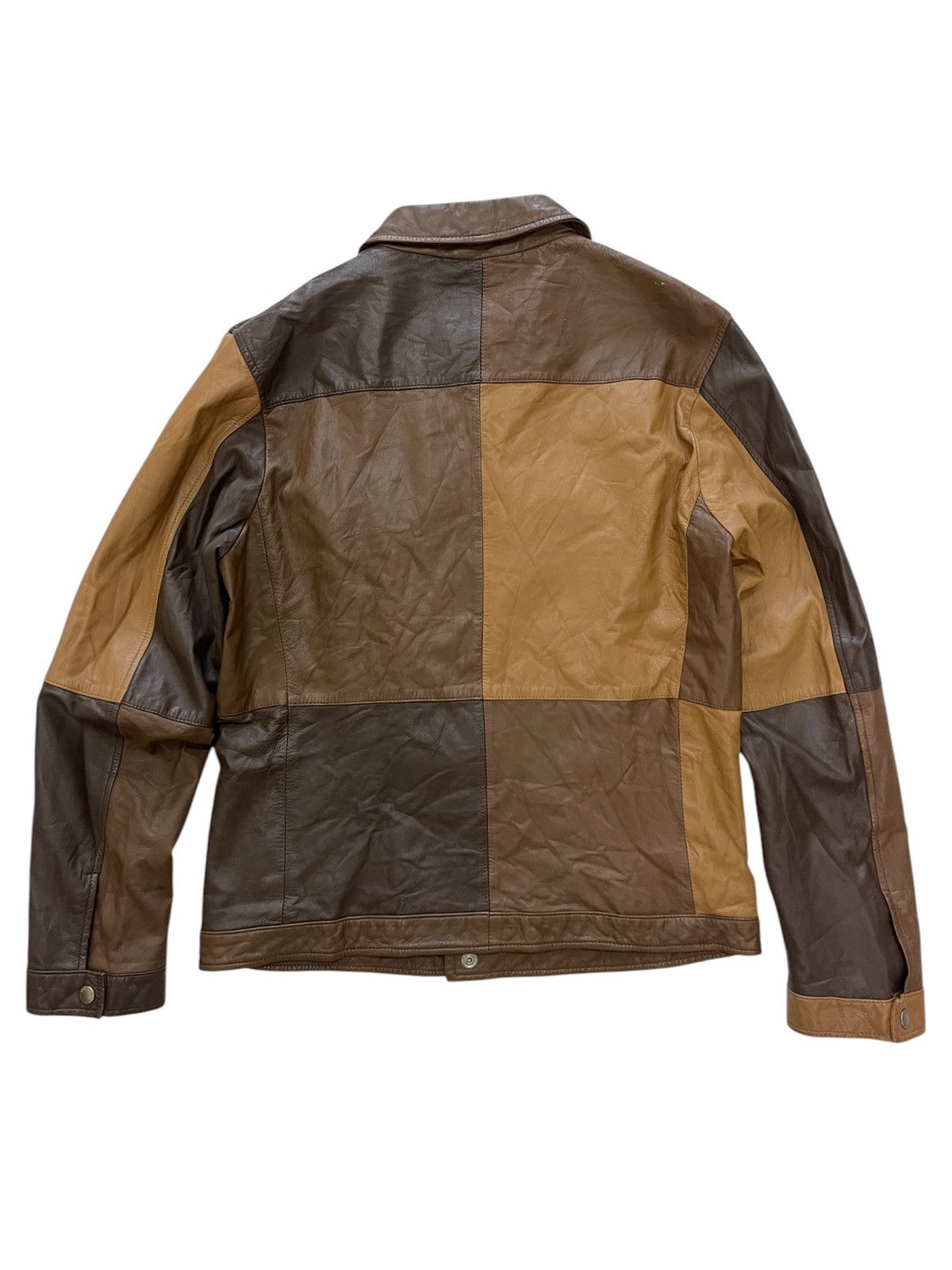 Burberry Black Label Leather Jacket Vintage