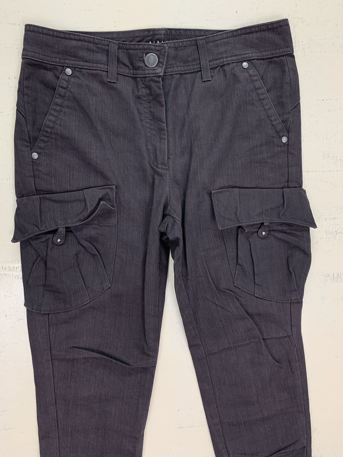 Japanese Brand × Sisley × Vintage Sisley Cargo Pants Size US 31 - 2 Thumbnail
