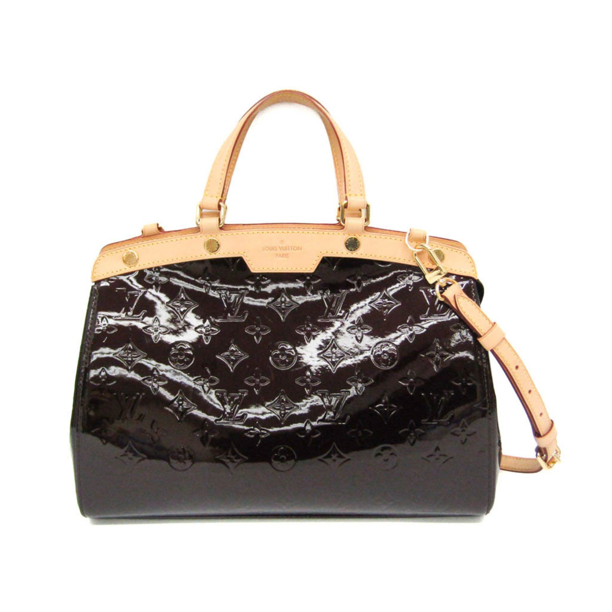 Louis Vuitton Blair Burgundy Patent Leather Handbag (Pre-Owned) Size ONE SIZE - 1 Thumbnail