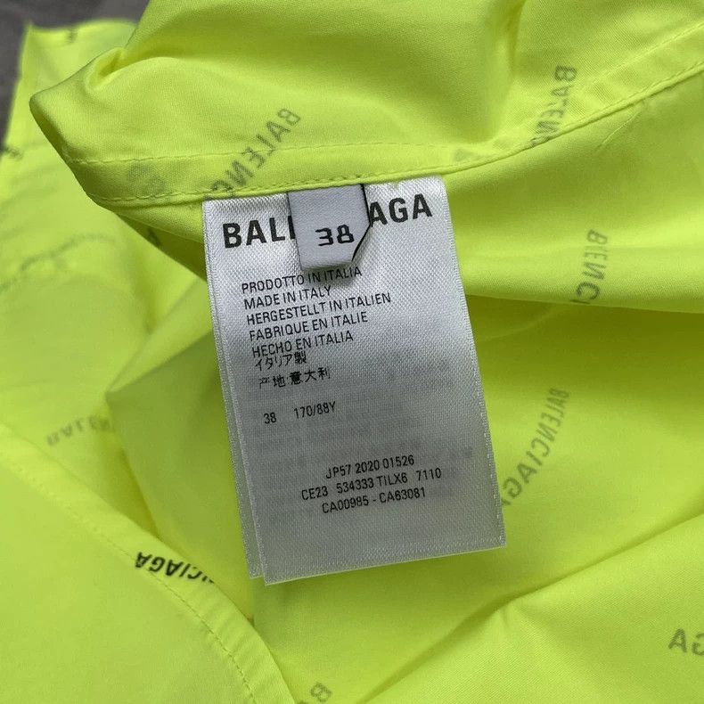 Balenciaga Balenciaga size 38 Loose fit Logo slogan shirt Size S / US 4 / IT 40 - 7 Thumbnail