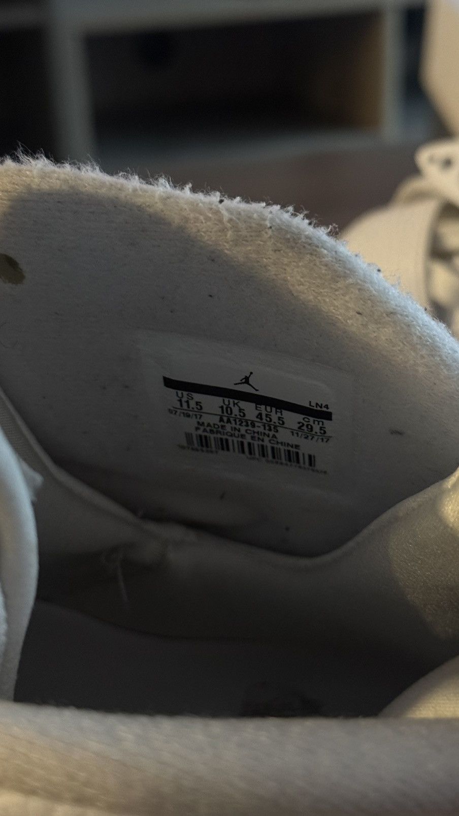 Jordan Brand × October's Very Own OVO Jordan 8, White Size US 11.5 / EU 44-45 - 2 Thumbnail