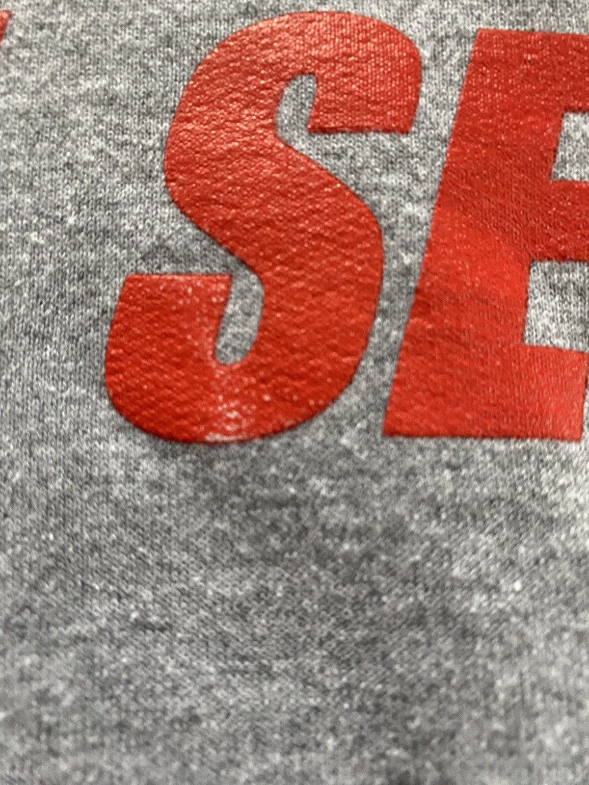 Full Send Full Send Spell Out Grey Crewneck Sweatshirt Size US XL / EU 56 / 4 - 5 Thumbnail