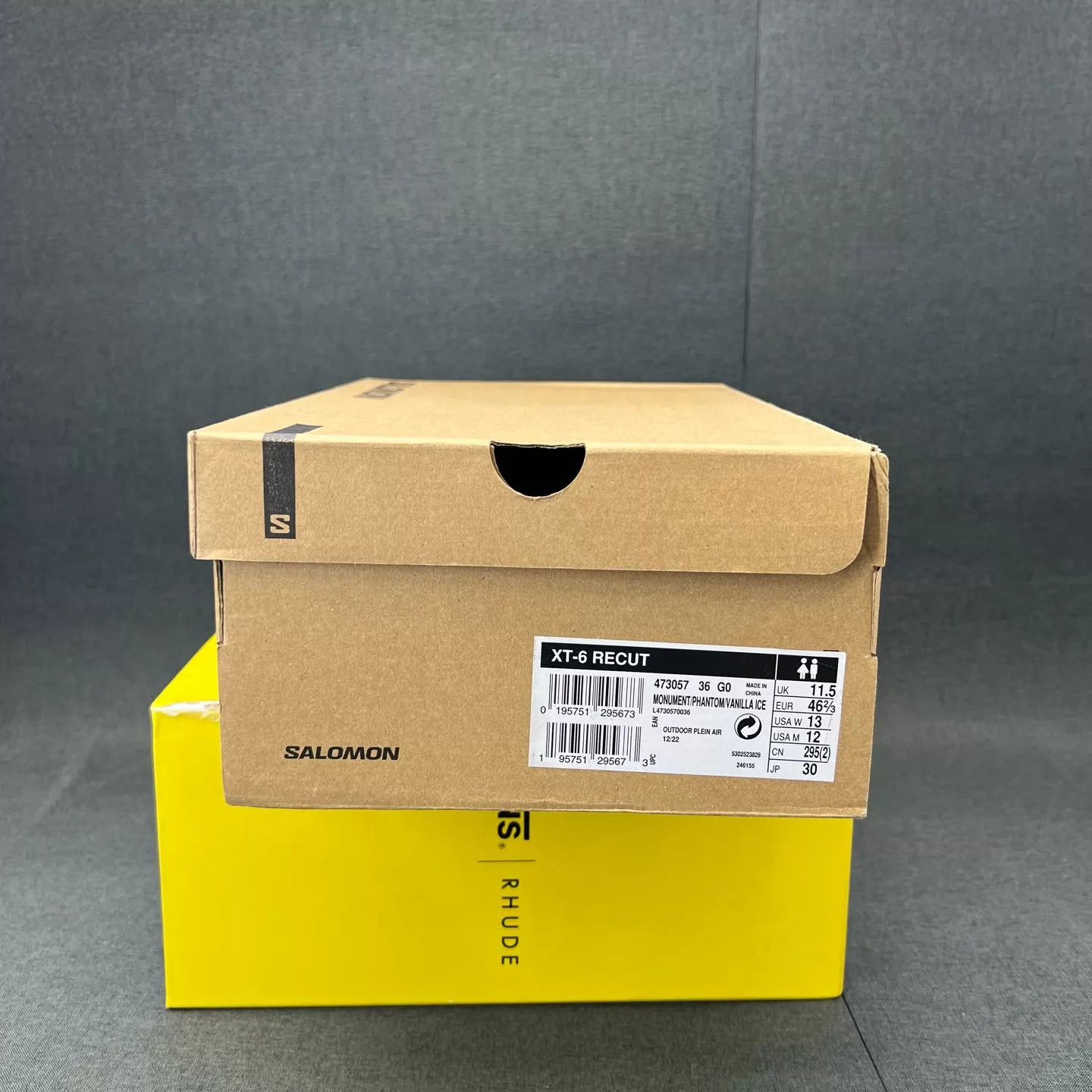 Salomon Salomon XT-6 Summit 46.5 New OG Box Size US 12 / EU 45 - 9 Thumbnail