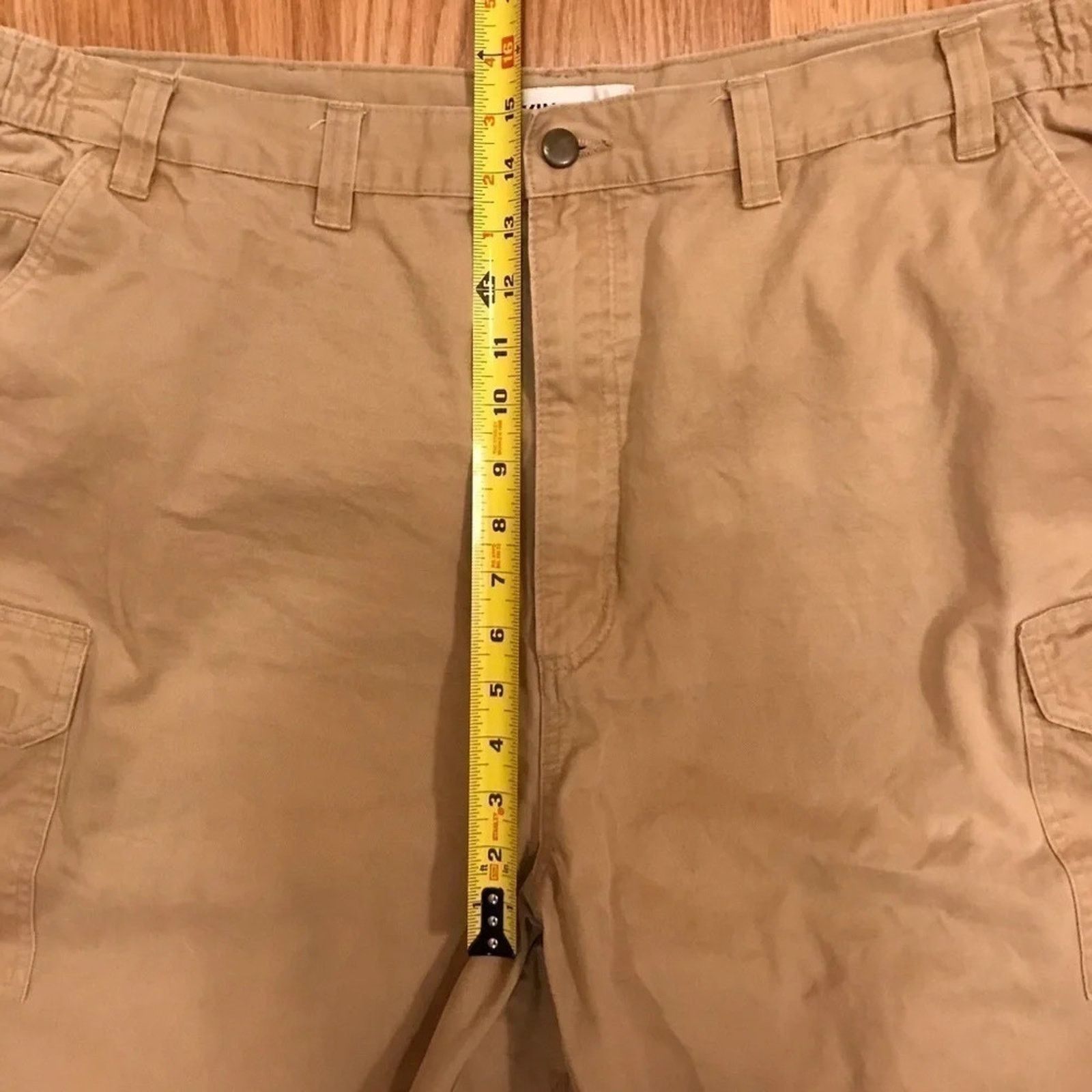 Other KingSize Khaki Cargo Shorts Pockets Men’s 46 Size US 44 / EU 60 - 7 Thumbnail