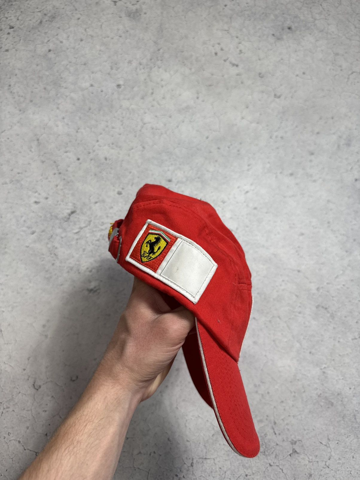 Ferrari Ferrari Vintage Racing Cap Big Logo Y2K Hype Size ONE SIZE - 3 Thumbnail