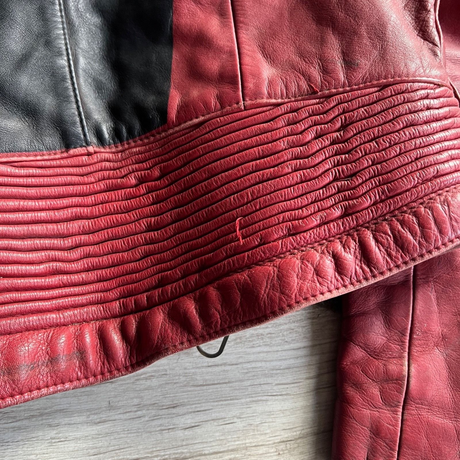 Genuine Leather Harro Vintage 70s Leather Motorcycle Jacket 9779AC Size US M / EU 48-50 / 2 - 12 Thumbnail