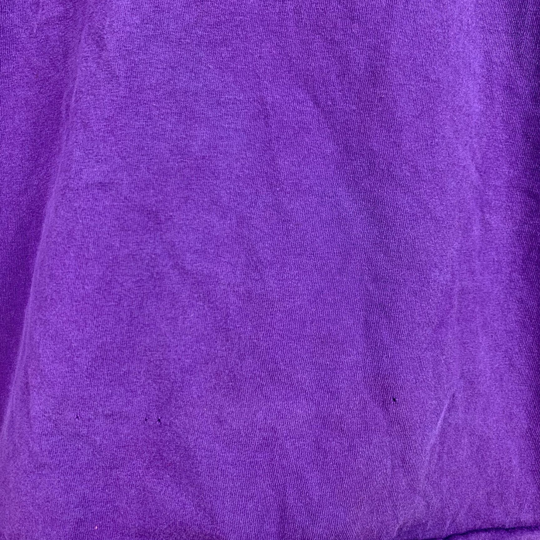 Vintage VINTAGE Kansas State University Spellout Tee Shirt Unisex Adults L Purple 90s Graphic Print Crew Neck Short Sleeve 100% Cotton Tee's Unlimited Size US L / EU 52-54 / 3 - 2 Thumbnail