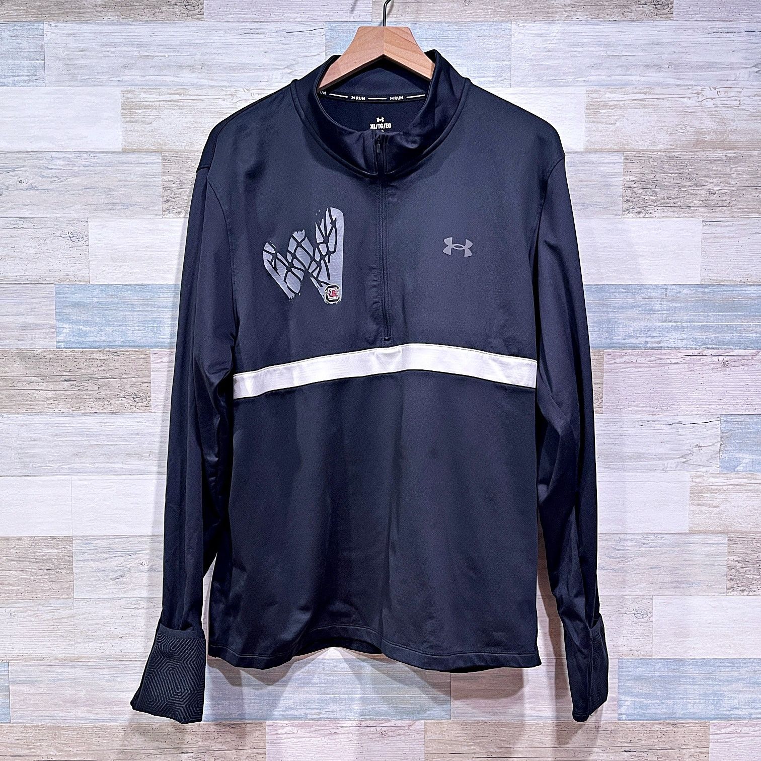 Under Armour South Carolina Gamecocks Fitted Black Under Armour Mens XL Size US XL / EU 56 / 4 - 1 Thumbnail