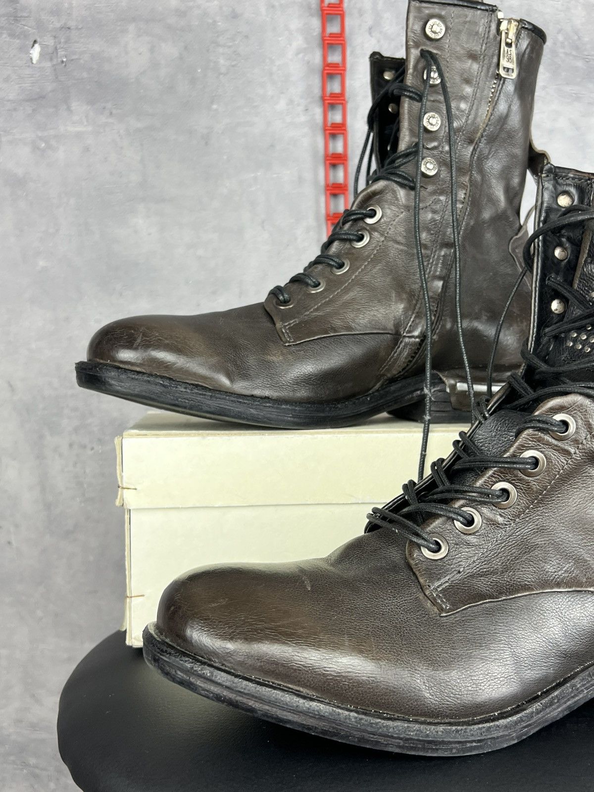 A.S.98 A.S 98 Airstep Brown Leather Boots Size EU41 Size US 11 / IT 41 - 7 Thumbnail