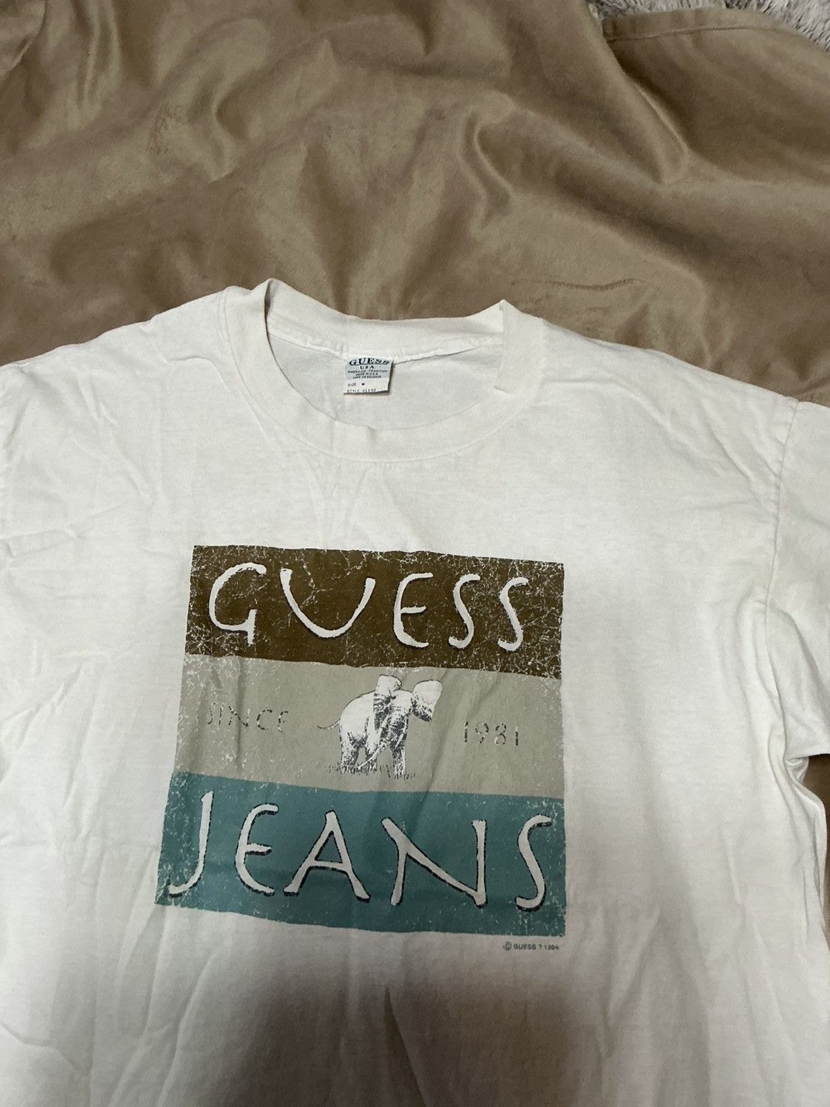 Guess Vintage Guess t shirt Size US L / EU 52-54 / 3 - 2 Thumbnail