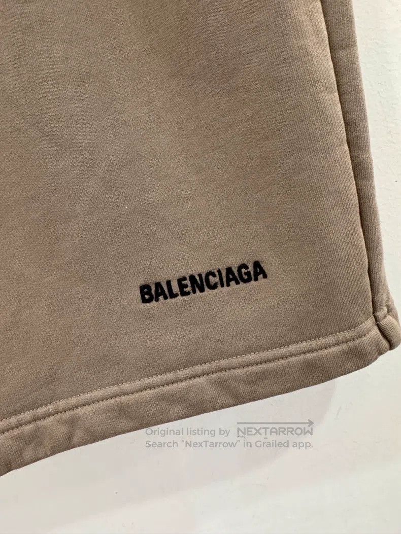 Balenciaga Balenciaga size XXS Letter Logo Dark Gray Casual Shorts Size US 27 - 4 Thumbnail