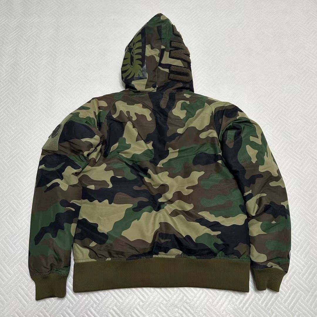 Bape BAPE UND CAMO SHARK DOWN JACKET Size US M / EU 48-50 / 2 - 8 Thumbnail