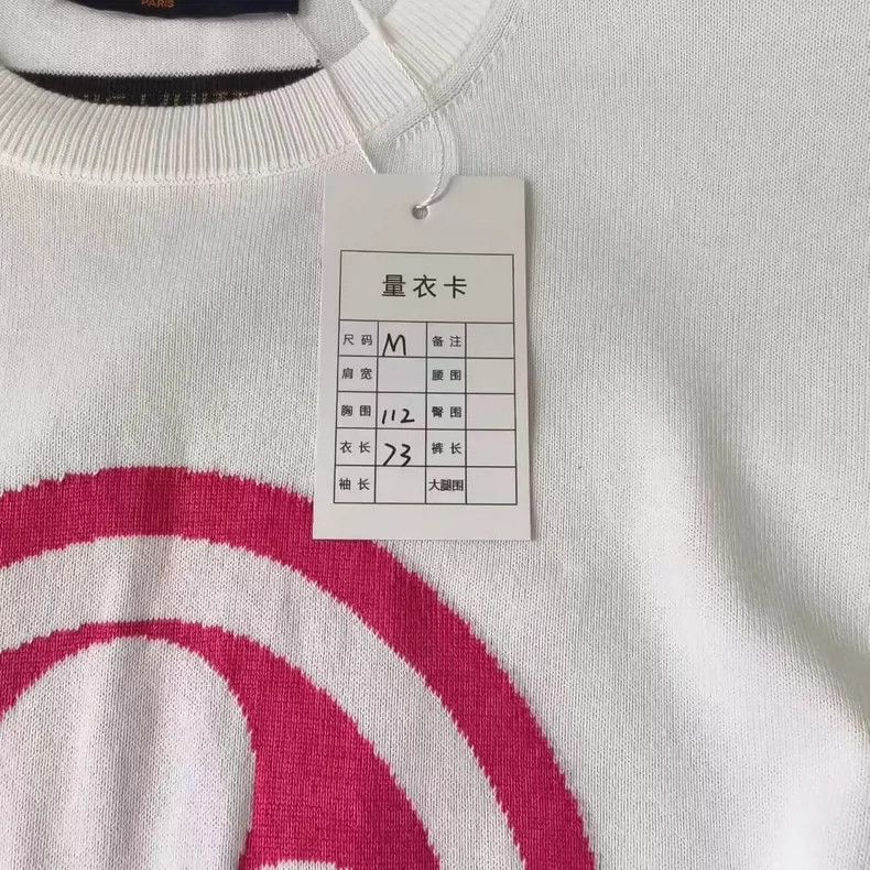 Louis Vuitton Louis Vuitton Portrait Letter Print Logo Knit Short Sleeve Size US M / EU 48-50 / 2 - 3 Thumbnail