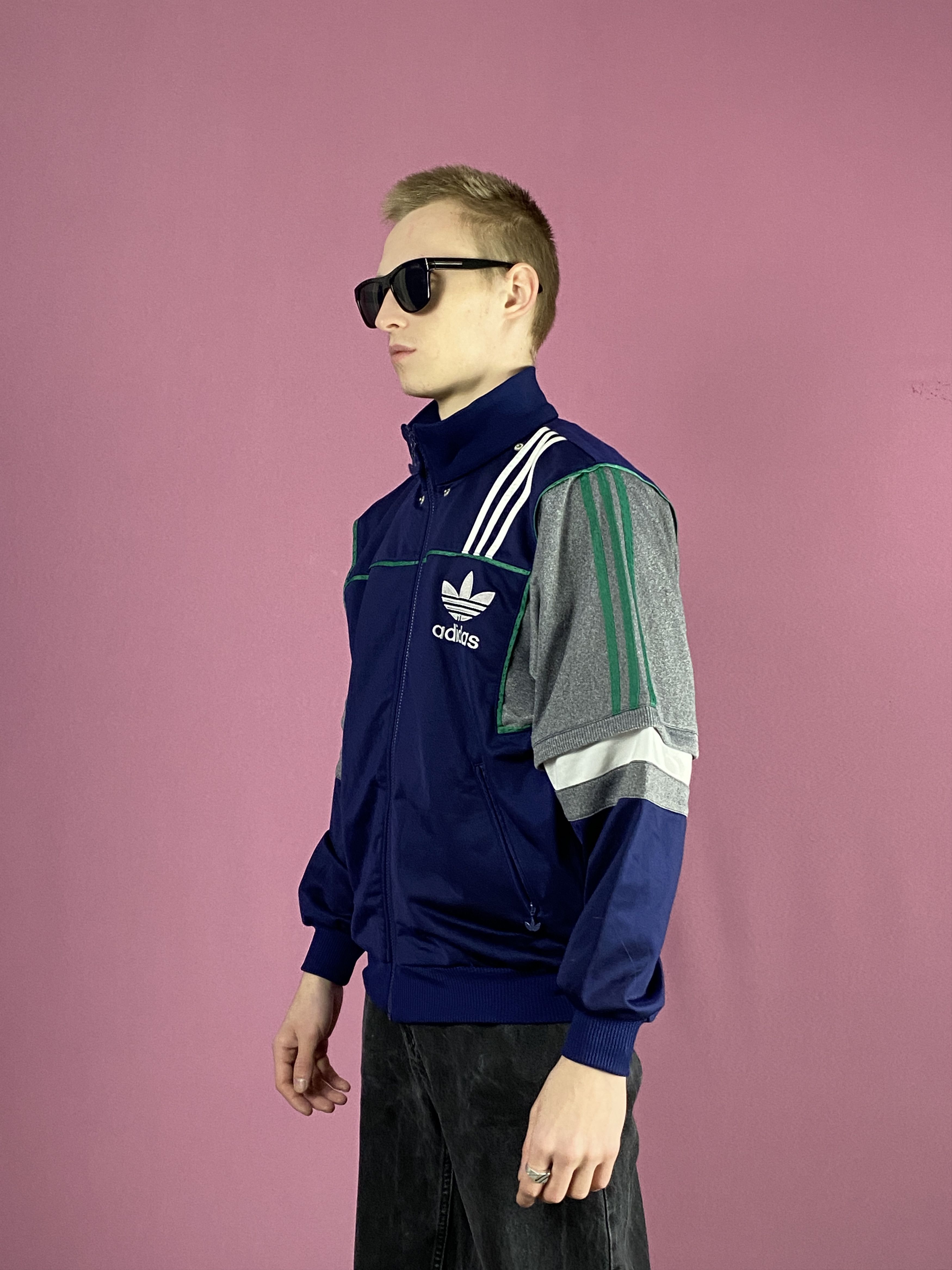 Adidas × Vintage 90s Adidas Vintage Men's Track Jacket - S Size US S / EU 44-46 / 1 - 2 Thumbnail