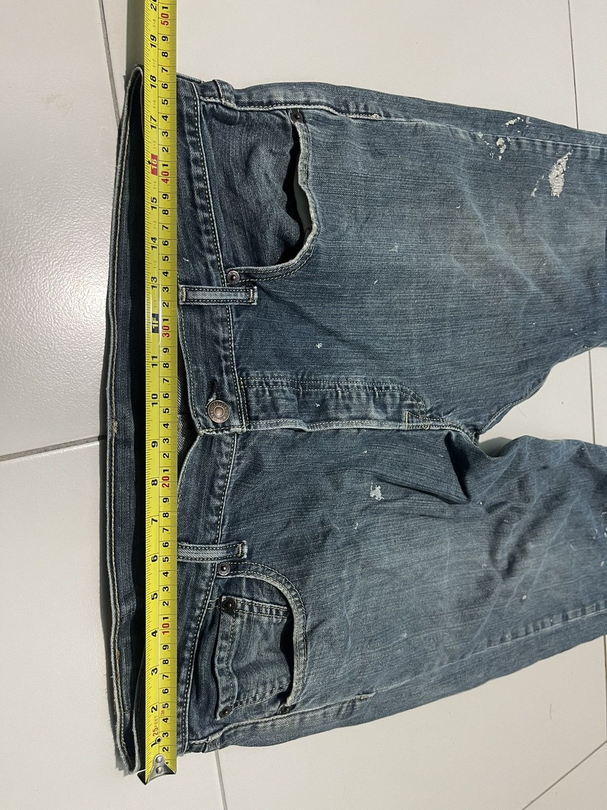 Designer × Levi's Levis 501 Painting Design Very Rare Size US 36 / EU 52 - 9 Thumbnail