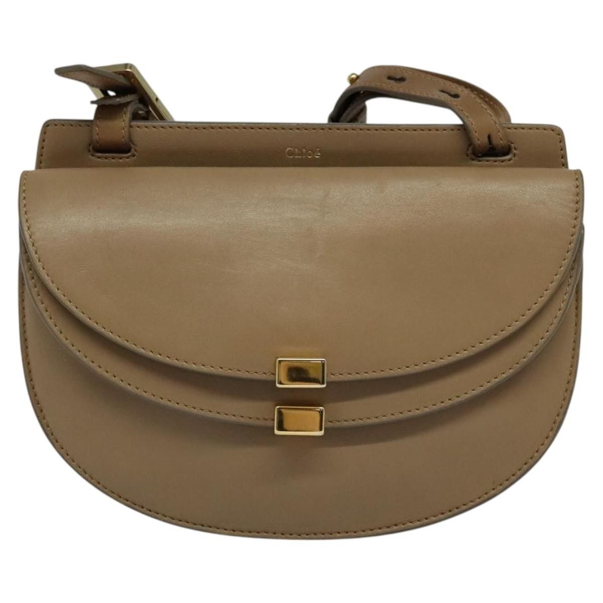 Chloe Chloe Georgia Shoulder Bag Leather Size ONE SIZE - 1 Thumbnail