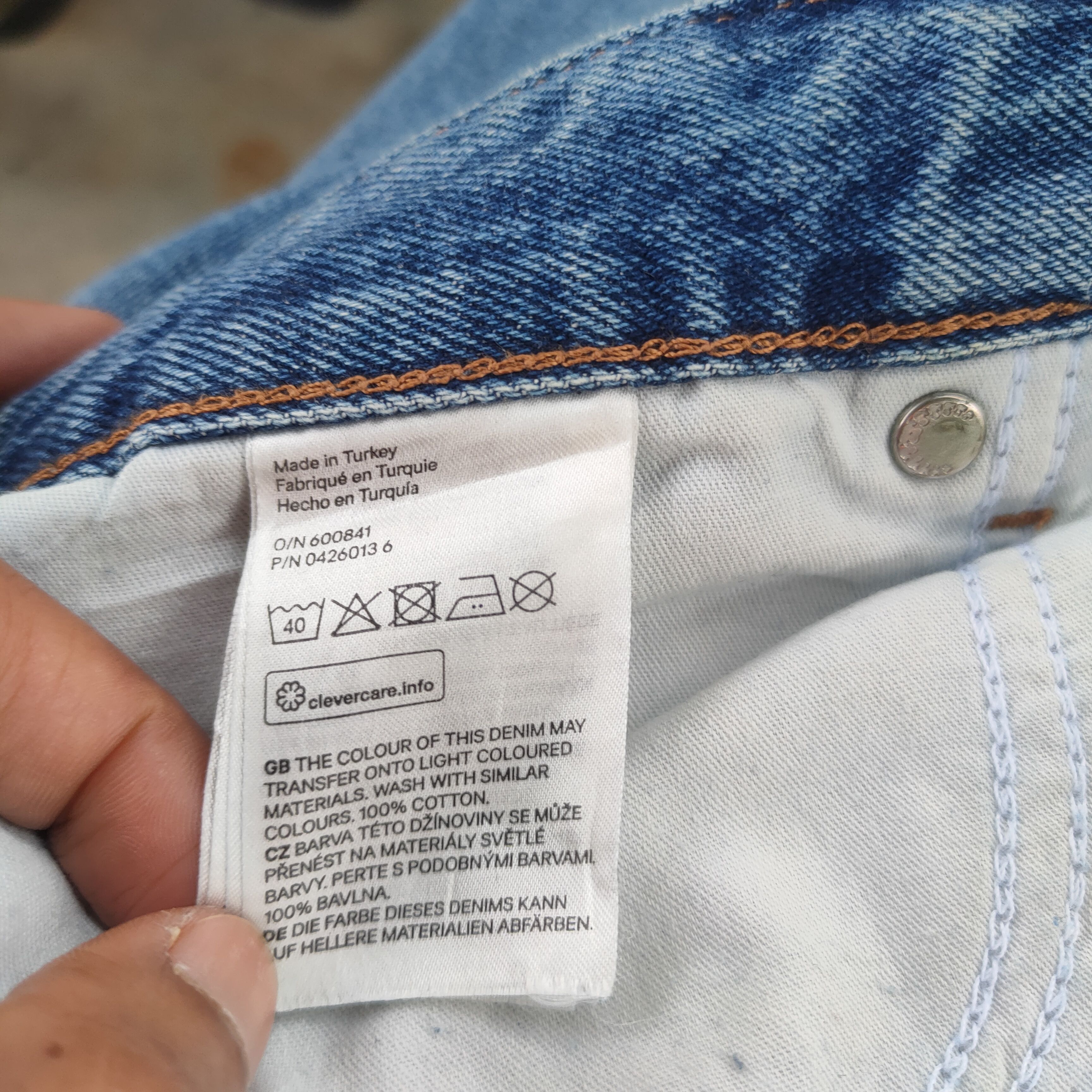 Japanese Brand W32 VINTAGE DENIM DISTRESSED FADED JEANS PANTS Size US 32 / EU 48 - 15 Thumbnail