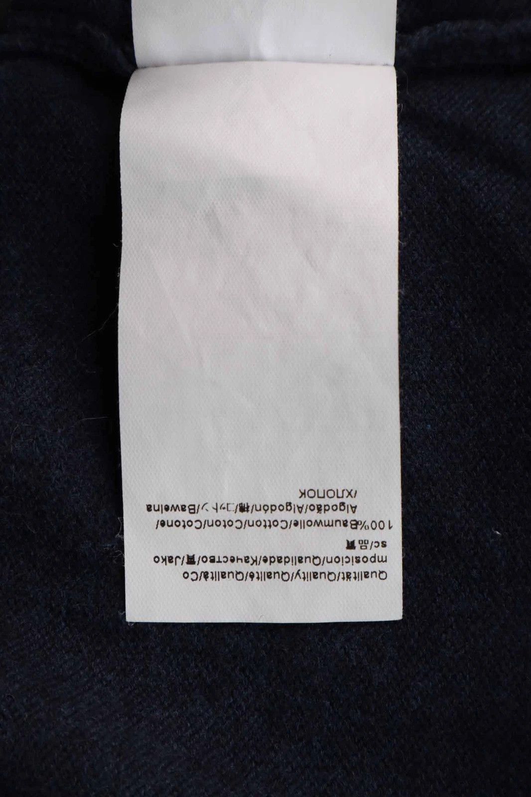 Hugo Boss Hugo Boss Dalven-1 Full Zip Mock Neck Knit Jumper Navy Blue Size US XL / EU 56 / 4 - 6 Thumbnail