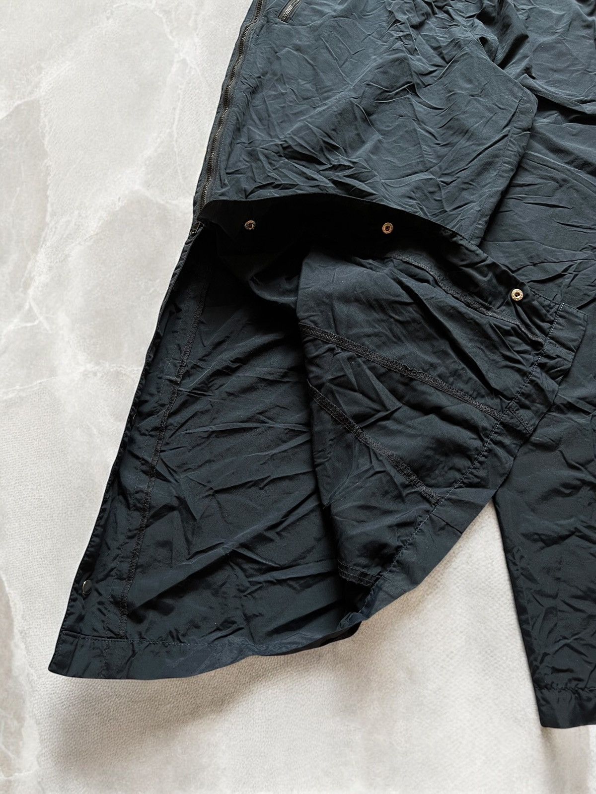 Nike × Vintage NIKE VERY WIDE! BAGGY KNEE LOGO TRACK SUIT PANTS y2k 90s ZIP Size US 33 - 9 Thumbnail