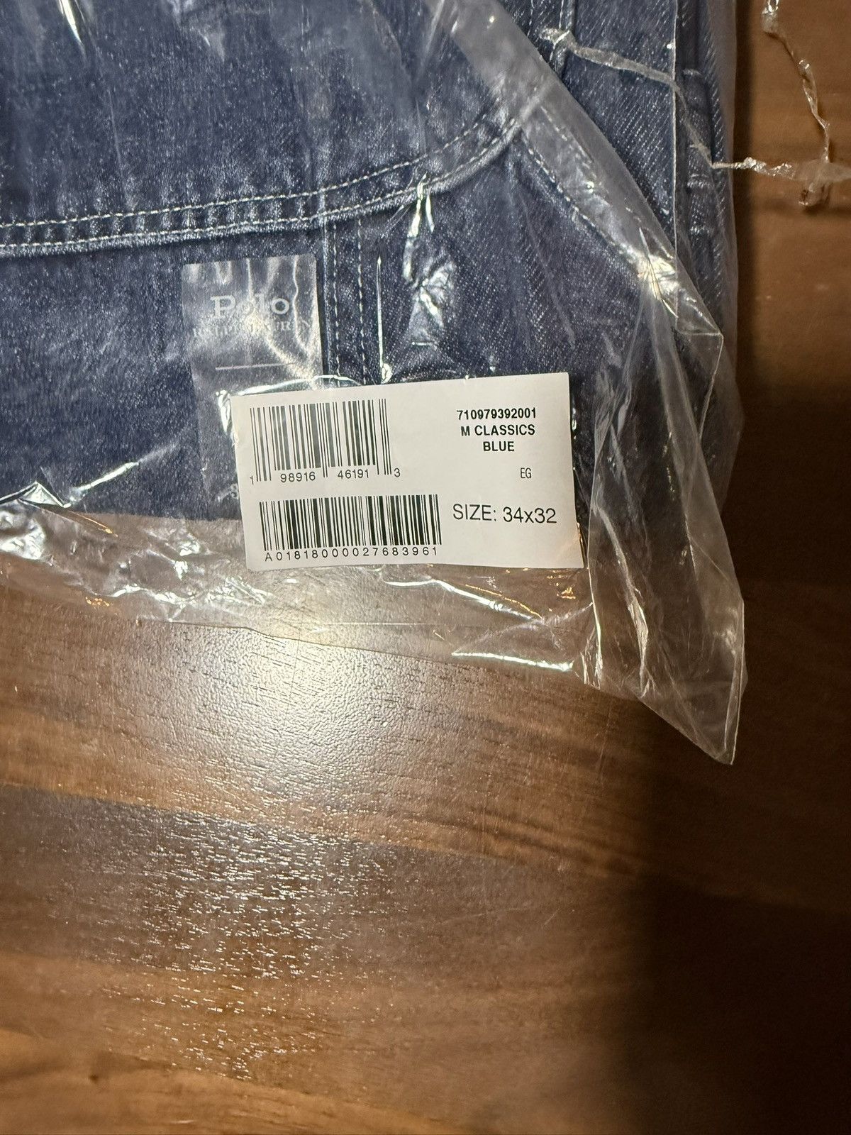 Polo Ralph Lauren Ralph Lauren Polo Dungaree Fit Carpenter Jean Blue 34 x 32 Size US 34 / EU 50 - 11 Thumbnail