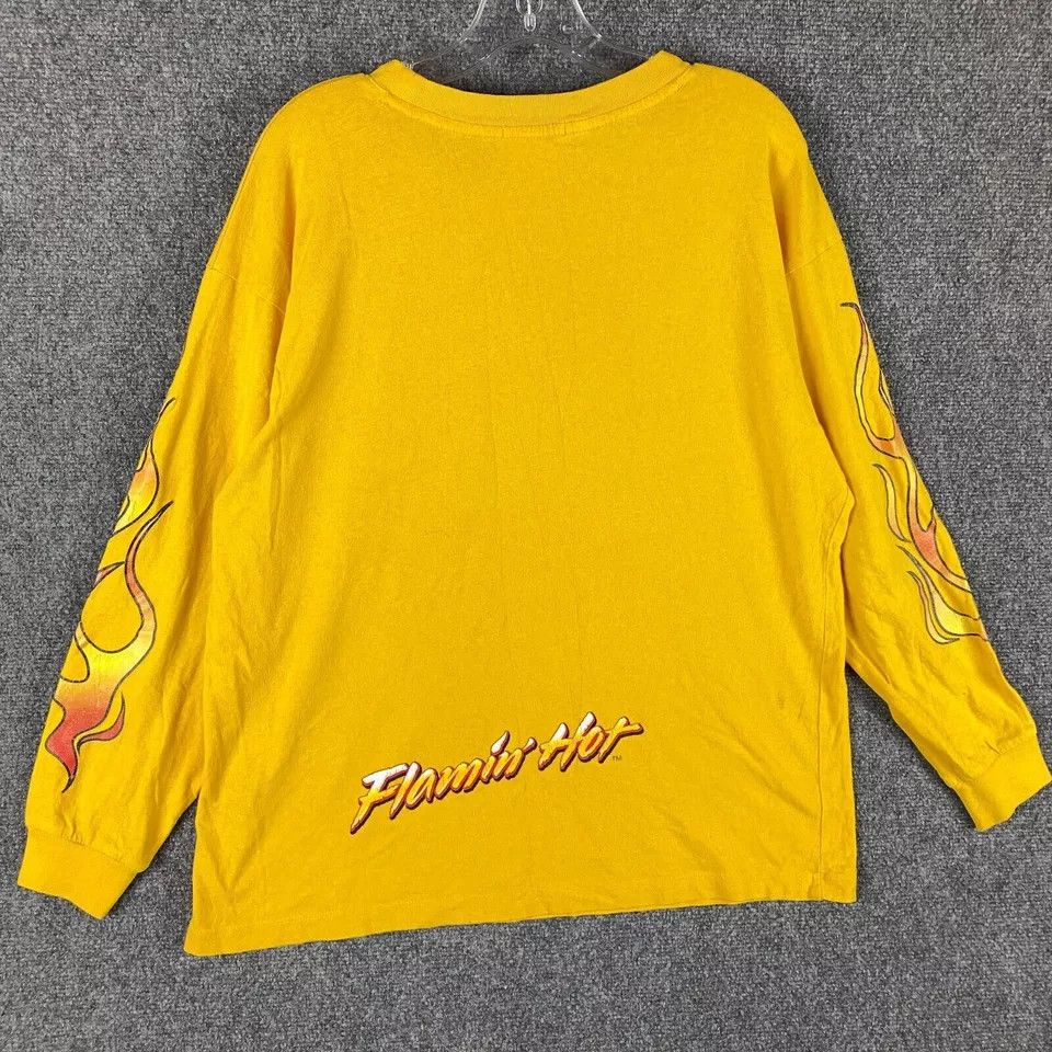 Forever 21 Flamin Hot Cheetos Shirt Men's M Crew Neck Distressed Size US M / EU 48-50 / 2 - 9 Thumbnail