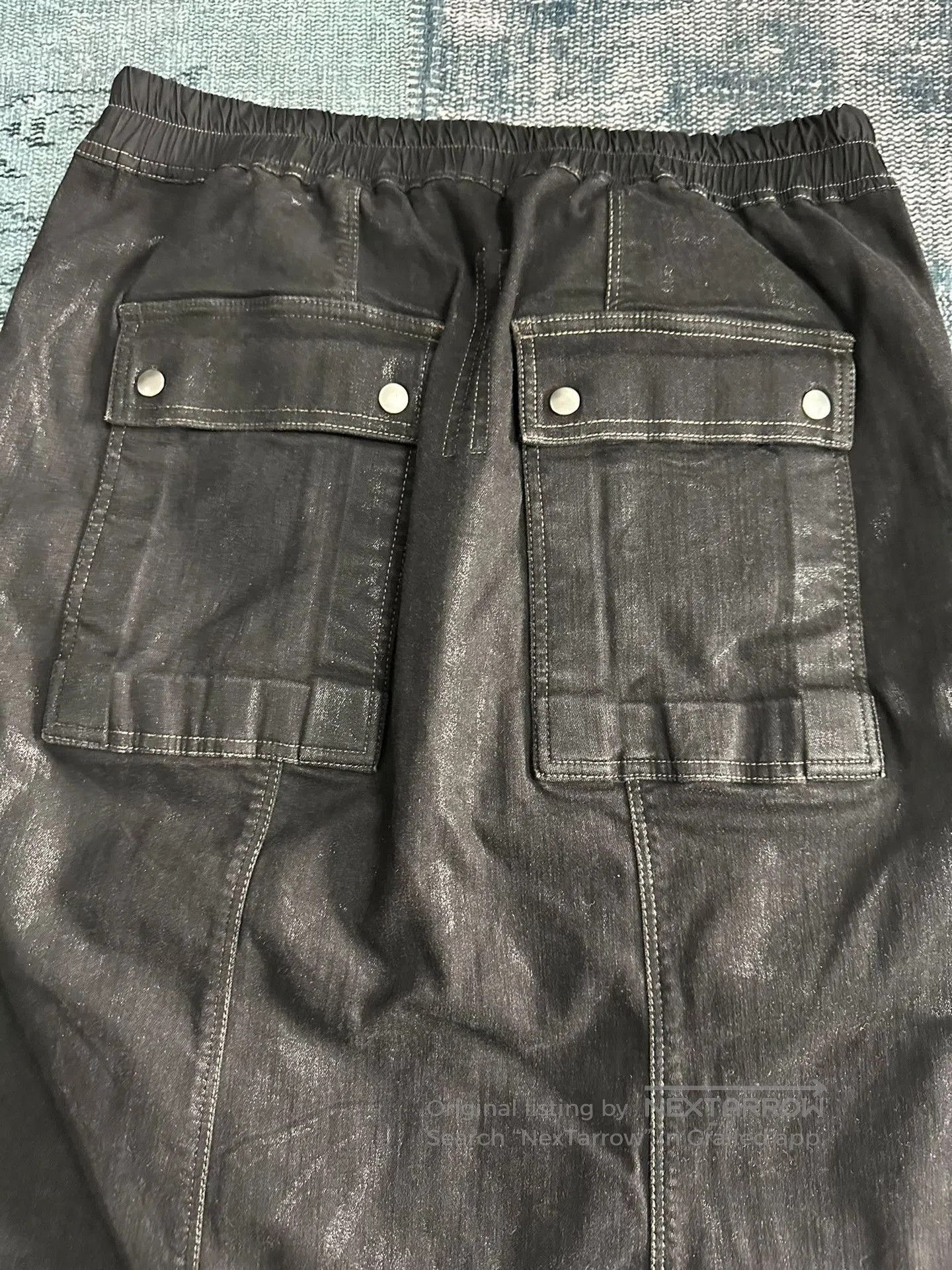 Rick Owens Rick Owens Waxed Drop. Size US 26 / EU 42 - 6 Thumbnail