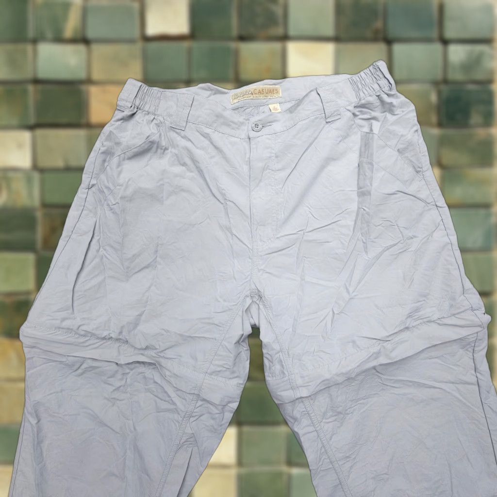 Vintage Cabela's Casuals Convertible Pants Womens 18 Silver Light Hiking Zip Off Fishing Size 40" / US 18 - 1 Thumbnail