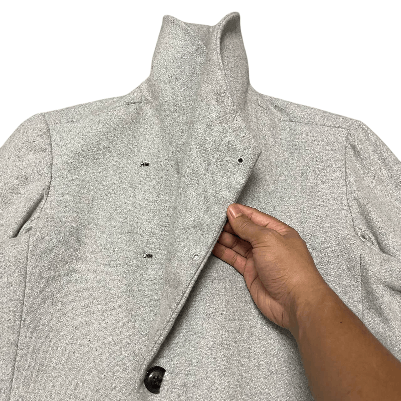 GOSTAR DE FUGA Gostar De Fuga Wool Coat Size US S / EU 44-46 / 1 - 5 Thumbnail