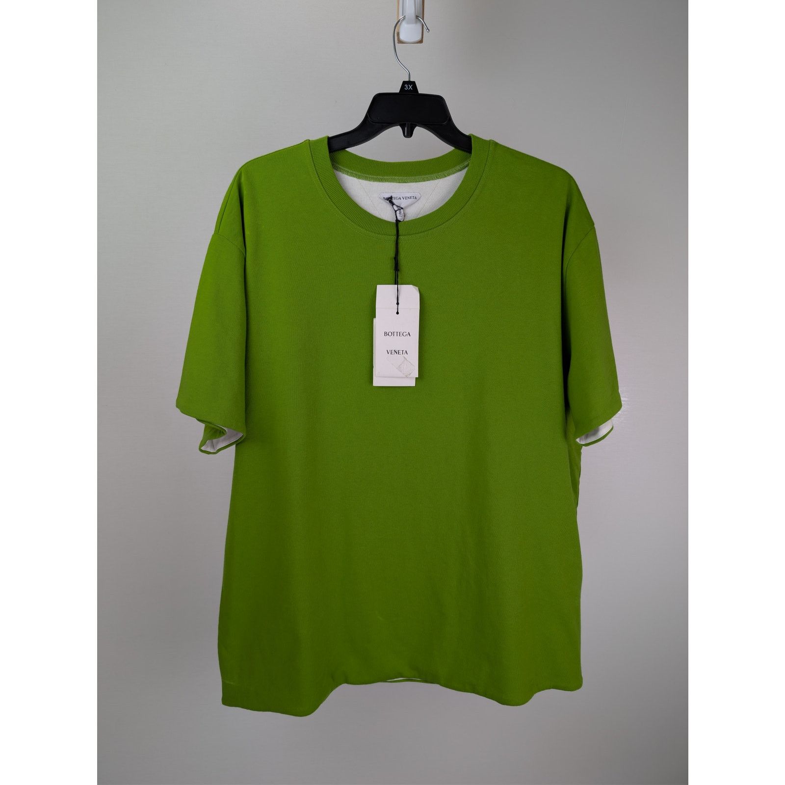 Bottega Veneta o1rshd1 T-Shirt Double Layer Sunrise in Green Size US XXL / EU 58 / 5 - 8 Thumbnail