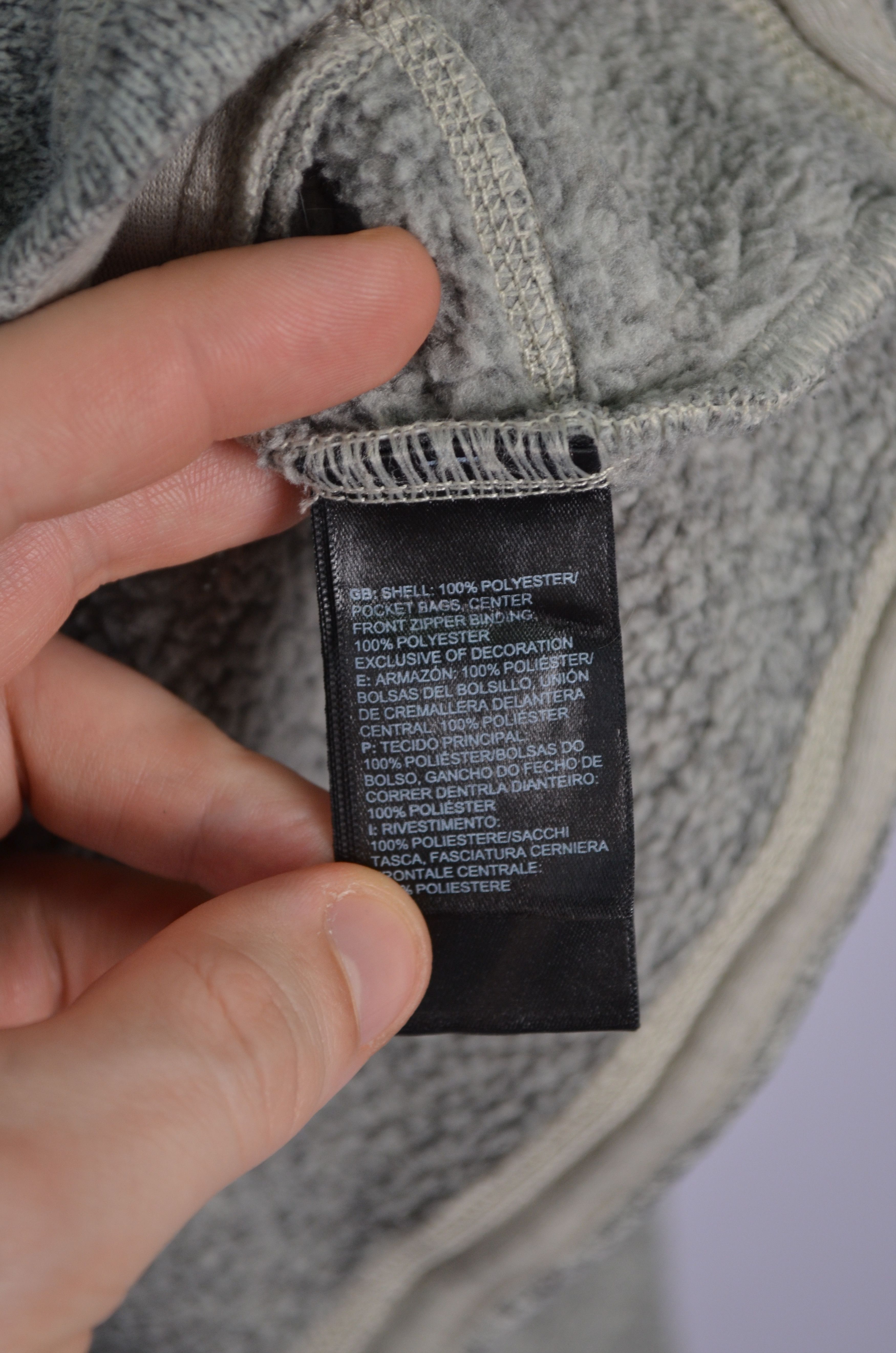 The North Face The North Face Beige Gray 1/4 Zip Pullover Fleece Sweater S Size US M / EU 48-50 / 2 - 7 Thumbnail