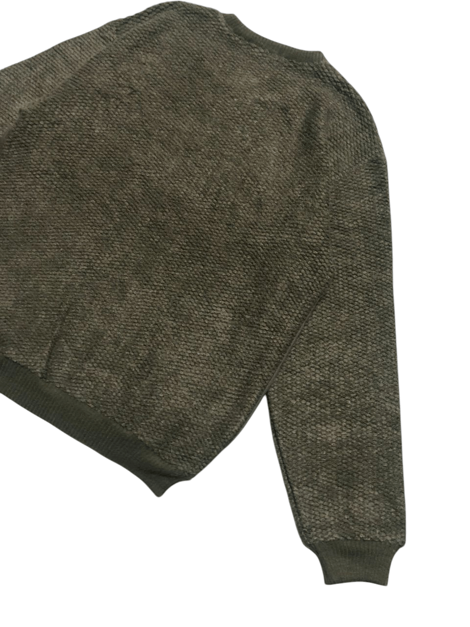Aran Isles Knitwear × Japanese Brand × Vintage Vintage Big Way Cotton Wool Knit Crewneck Sweatshirt Rare Size US M / EU 48-50 / 2 - 5 Thumbnail