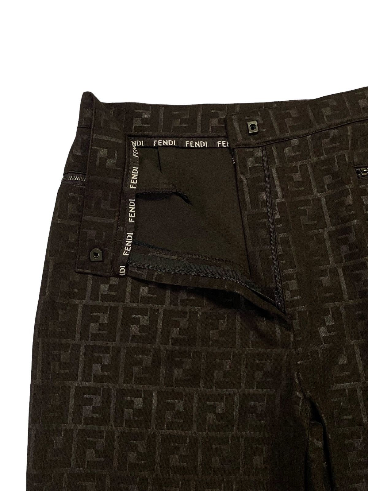 Fendi Vintage FENDI Zucca Monogram Pants Size US 29 - 18 Thumbnail