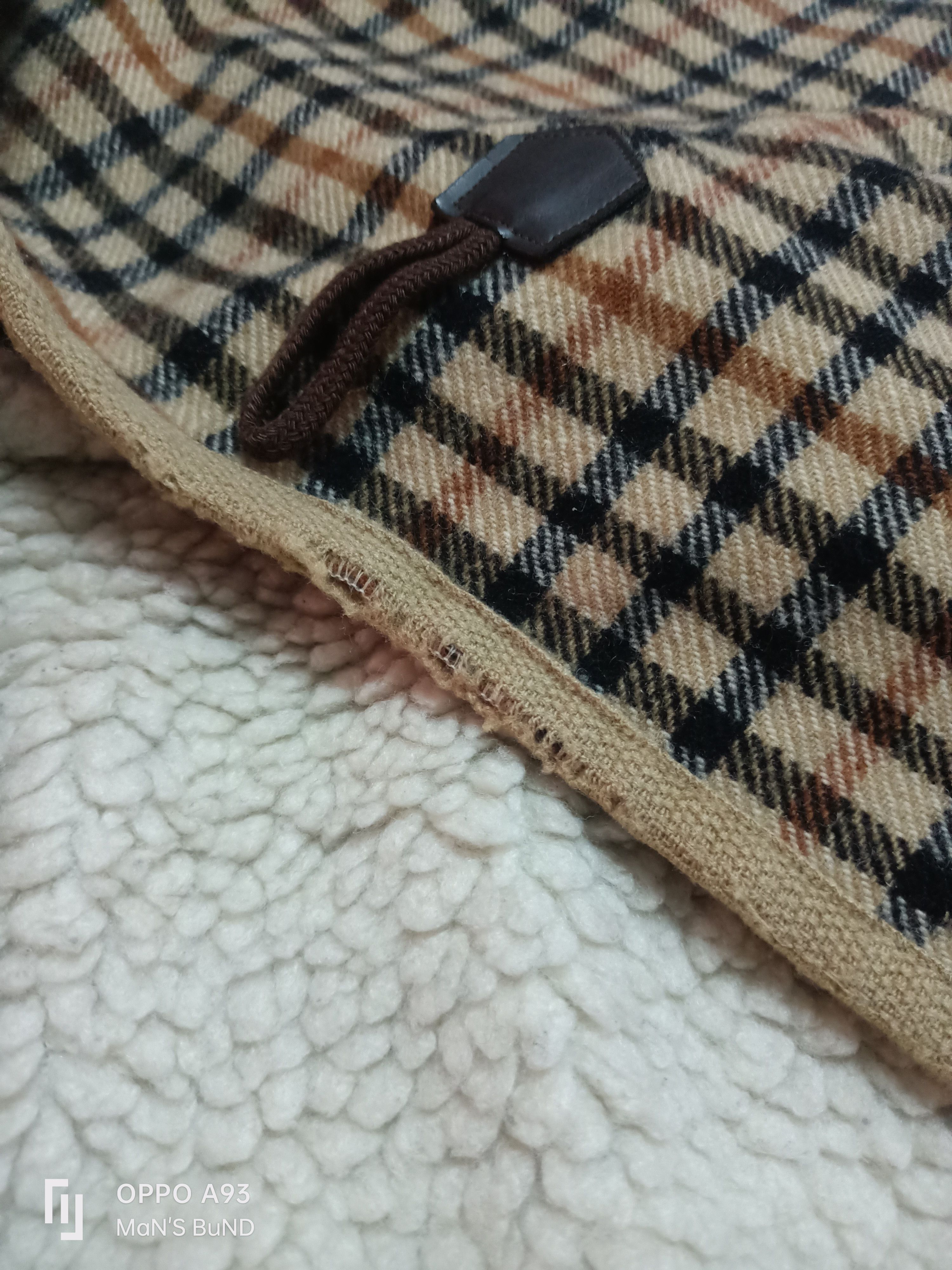 DAKS × Japanese Brand × Vintage Vintage DAKS London iconic check Sherpa Vest Size US M / EU 48-50 / 2 - 9 Thumbnail