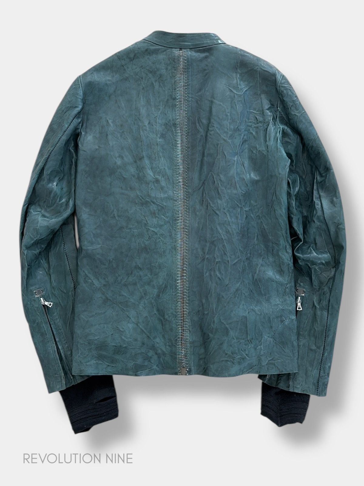 Isaac Sellam Experience Isaac Sellam inflatable green calfskin leather jacket Size US M / EU 48-50 / 2 - 3 Thumbnail