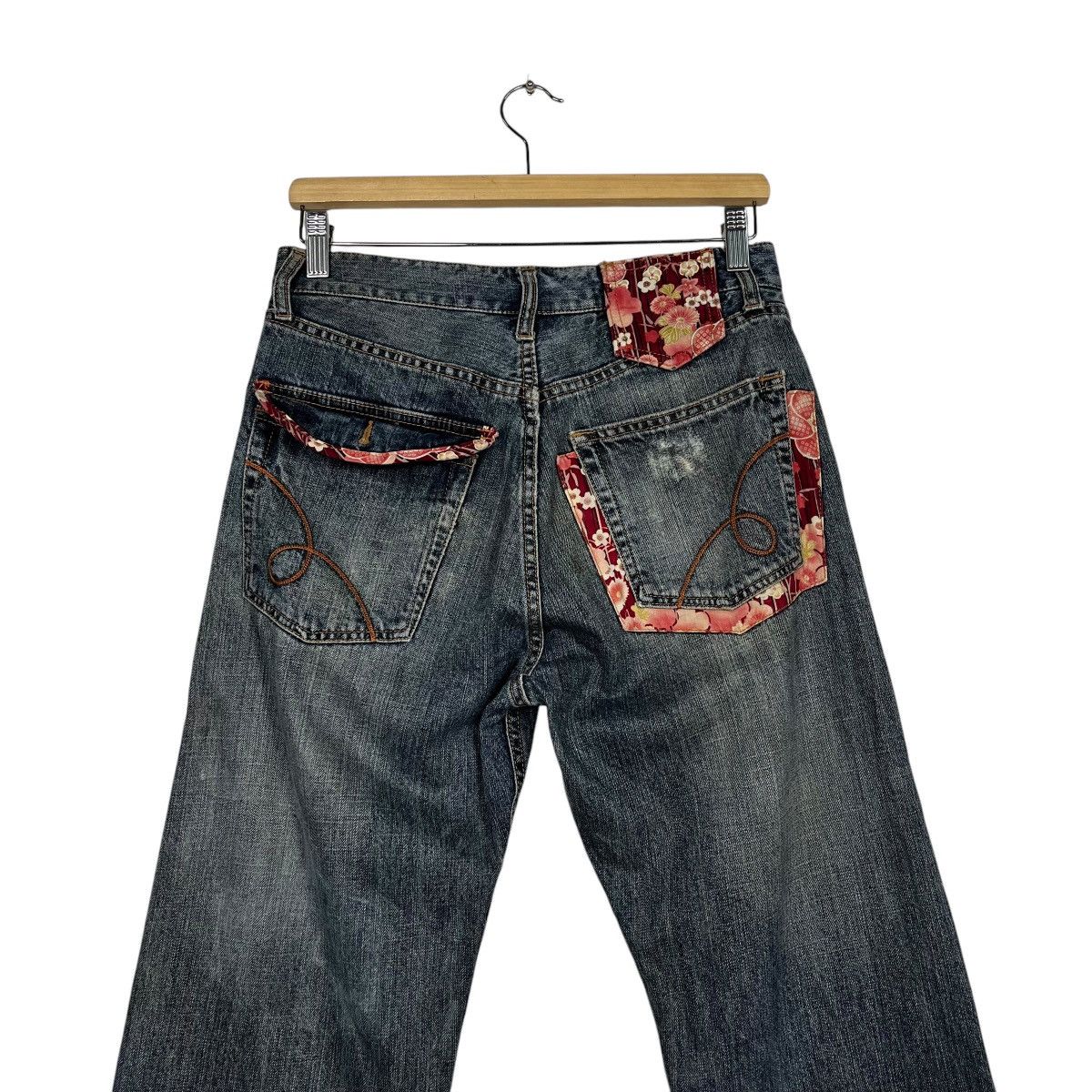Japanese Brand Vintage Japanese Designer Distressed Denim Jeans Size 30" / US 8 / IT 44 - 9 Thumbnail