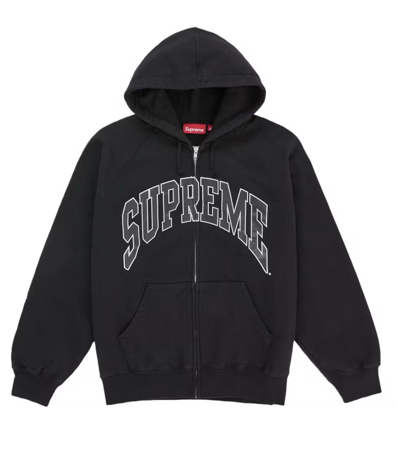 Supreme Supreme Cracked Raglan Zip Up (Size Large) Size US L / EU 52-54 / 3 - 4 Thumbnail