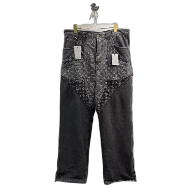 Louis Vuitton LV Louis Vuitton Inconsistent Cut Denim Pants-yf Size US 36 / EU 52 - 1 Thumbnail