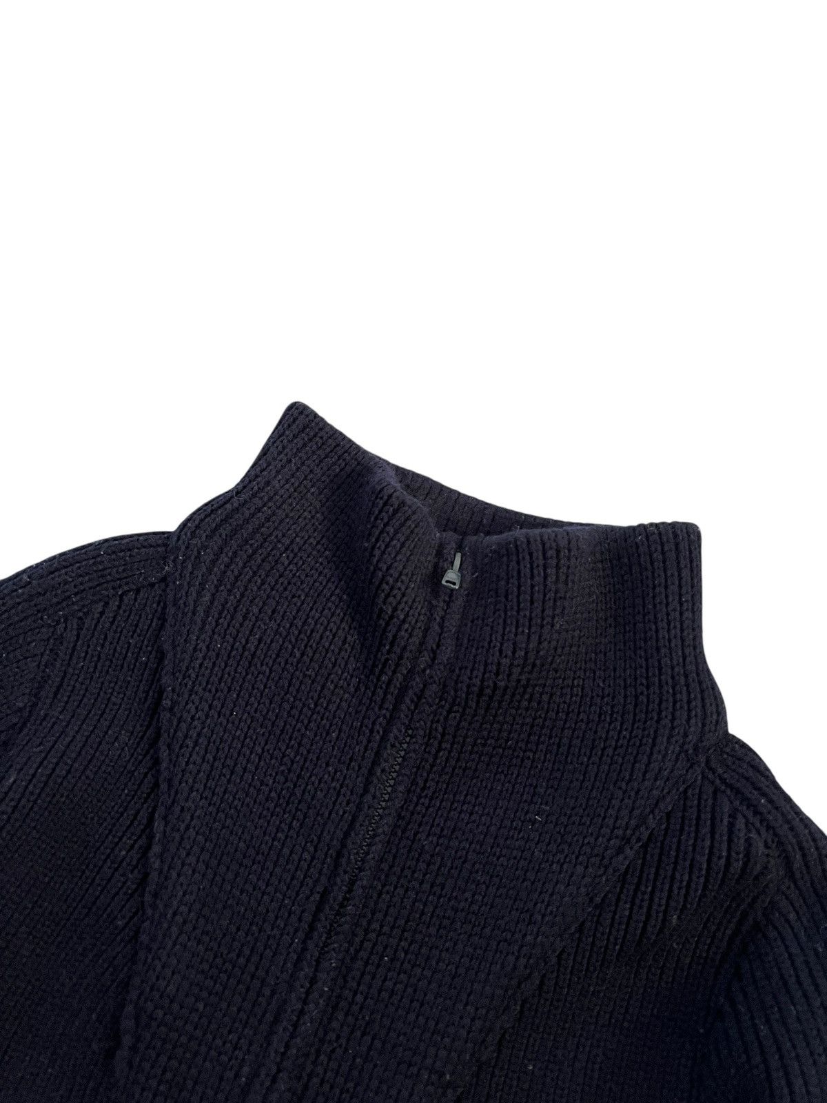Blue Blue Japan Blue Blue Indigo Zipper Navy Knit Sweater Size US M / EU 48-50 / 2 - 3 Thumbnail