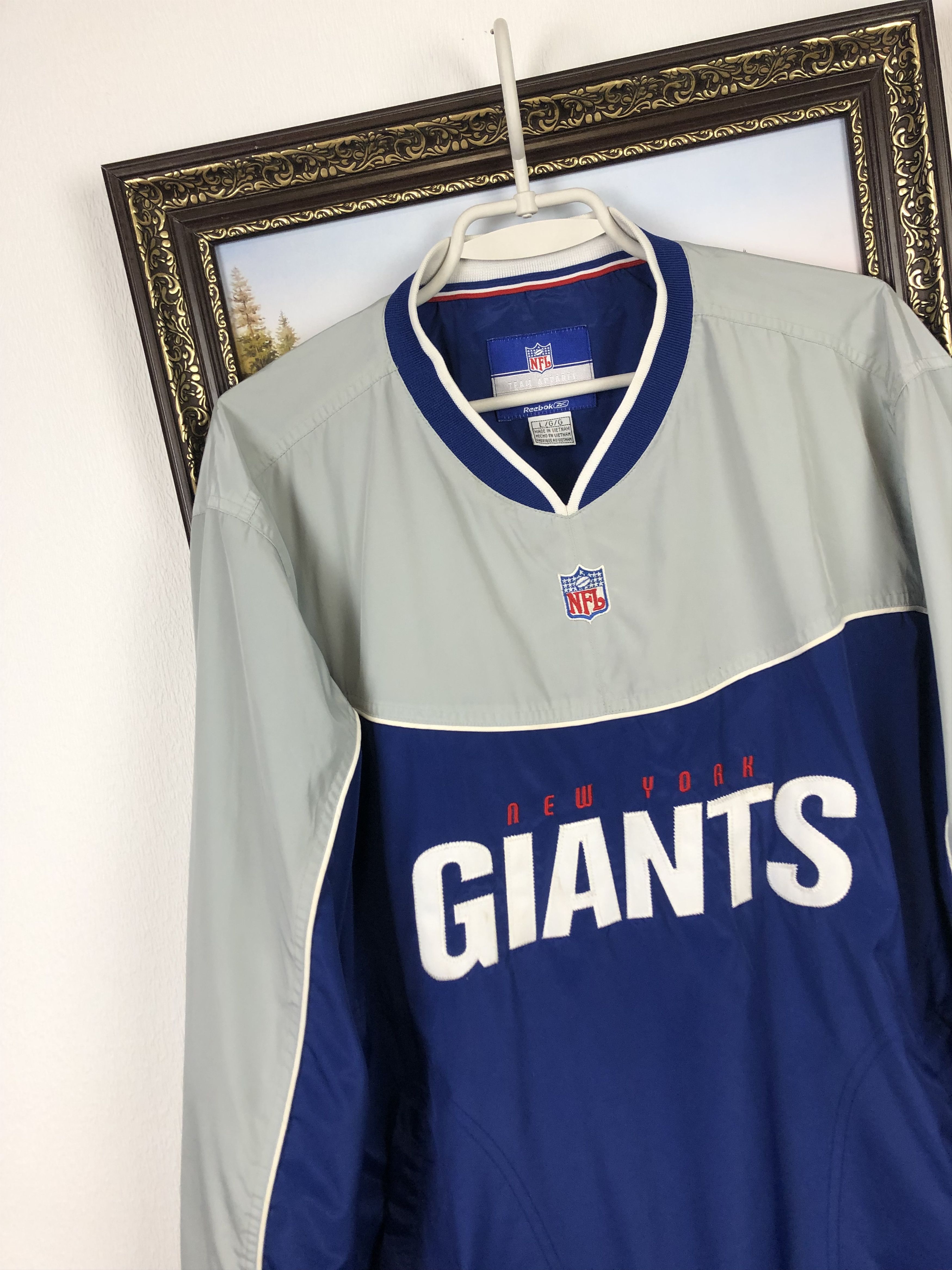 Vintage Vintage New York Giants Jacket Football Sweatshirt Rare Size US L / EU 52-54 / 3 - 3 Thumbnail
