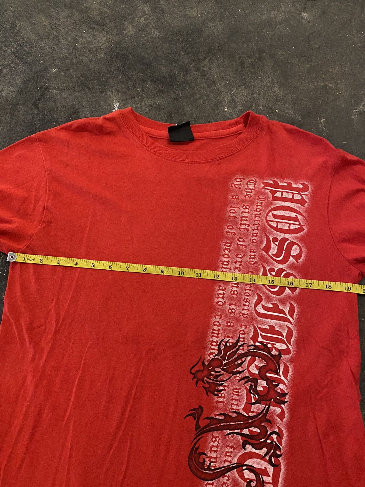 Hysteric Glamour × If Six Was Nine × Le Grande Bleu (L.G.B.) Y2k Bay Leaf Dragon ifsixwasnine punk long sleeve Size US M / EU 48-50 / 2 - 8 Thumbnail