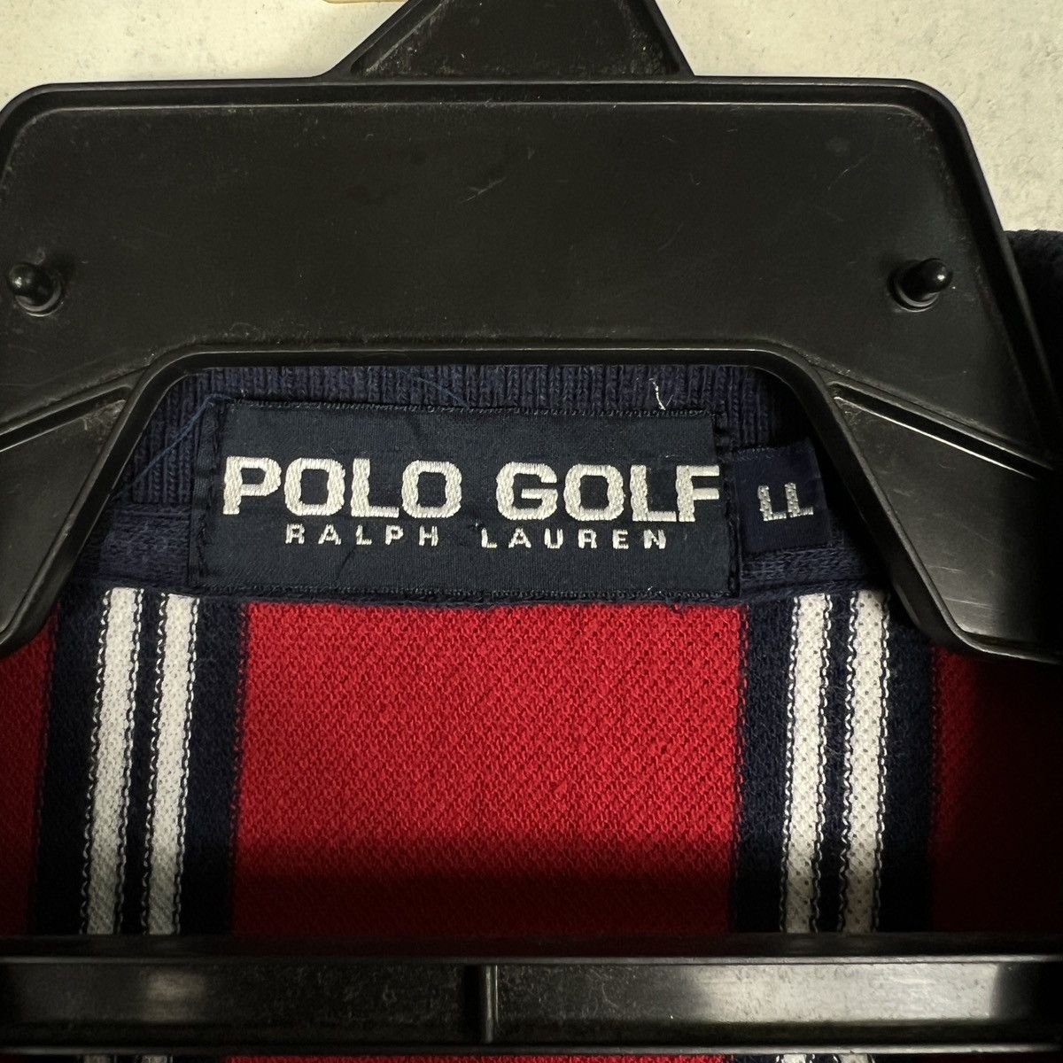 Polo Ralph Lauren Vintage Polo Golf Ralph Lauren Stripe Polo Long Sleeve Size US L / EU 52-54 / 3 - 8 Thumbnail
